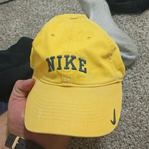 Nike Gold Cap with Black Logo